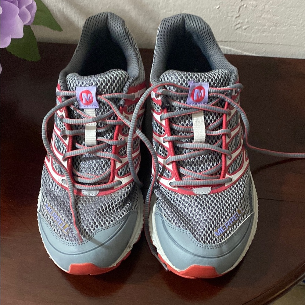 Merrell Women's Athletic Shoes - Gray and Pink